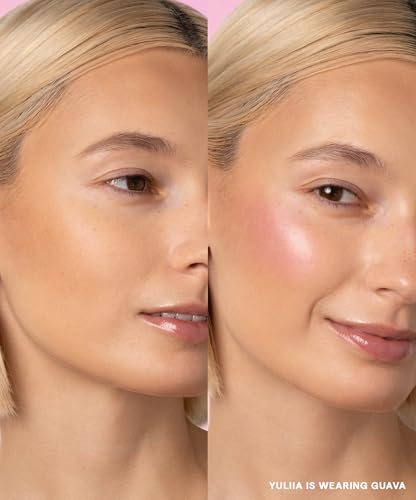 GOOD WEIRD Guava Moisture Stick - Vegan Highlighter & Lip Balm, Dewy Glow