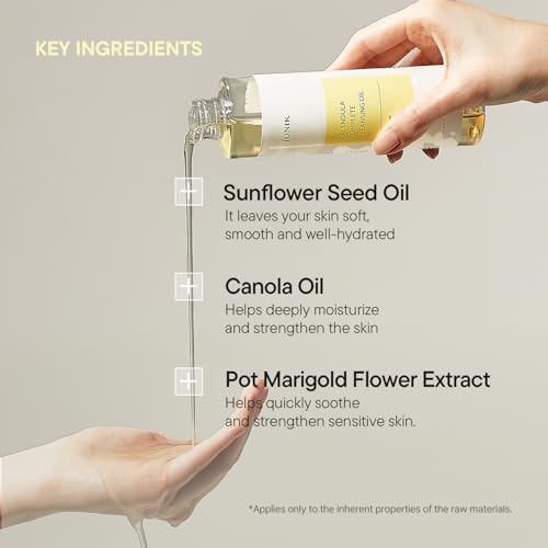 IUNIK Calendula Cleansing Oil - Makeup Remover 6.7 fl oz