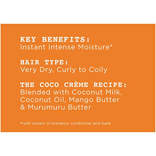 Carol¡¯s Daughter Coco Creme Sulfate Free Shampoo and Conditioner Set with Silicone Free Hair Butter, for Very Dry Curly Hair, with Coconut Oil and Mango Butter