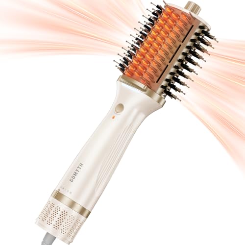 5-in-1 Blow Dryer Brush with Heated Comb | Nano Titanium