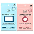 Rael Miracle Bundle - XL Spot Control Cover (6 Count), Invisible Spot Cover (24 Count)