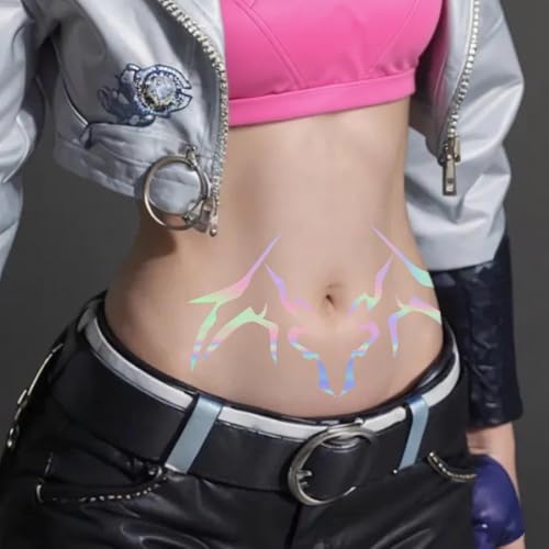 Temporary Tattoo Stickers - Waterproof Laser Heat-Transfer Body Art