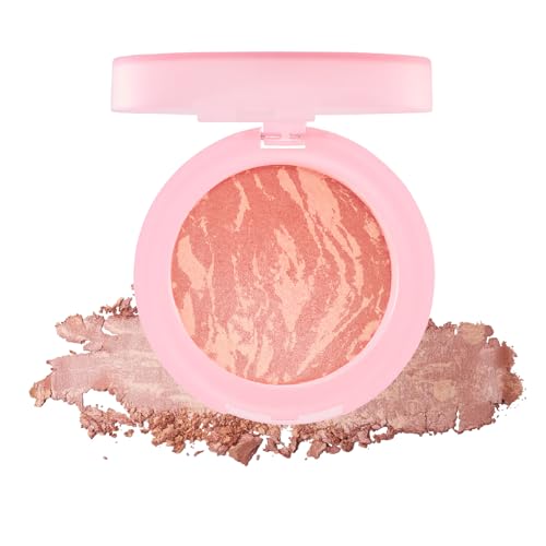 MCoBeauty Baked Blush & Highlighter - Rose Gold