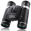 200x25 High Powered Compact Binoculars for Adults & Kids - Waterproof Mini Binoculars for Bird Watching, Hunting, Travel