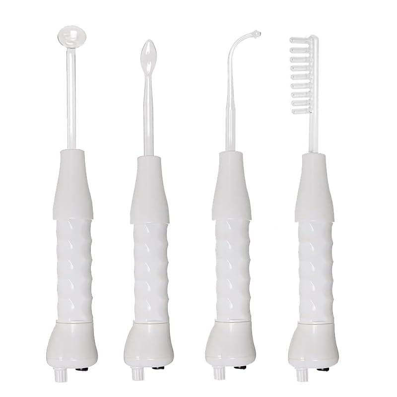 High Frequency Facial Wand with 4 Tubes