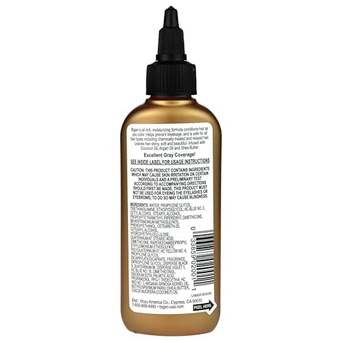Bigen Semi Permanent Hair Color #JB1 Jet Black, 3 oz (Pack of 12)