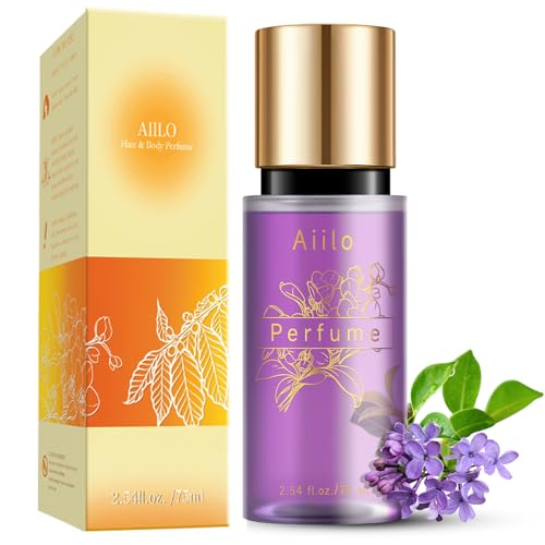 Aiilo Natural Hair Perfume for Women - 75ml, 8 Hours of Fragrance