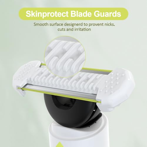 Skin Protect Replacement Guards for Norelco Body Groomer, 3 Pack - Unisex Intimate & Personal Trimmer Accessories