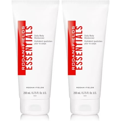 RODAN + FIELDS ESSENTIALS Daily Body Moisturizer, 6.8 ounces, Body Lotion for Dry Skin, Hydration, Elevate Skincare, Skin Moisturizer (Pack of 2)