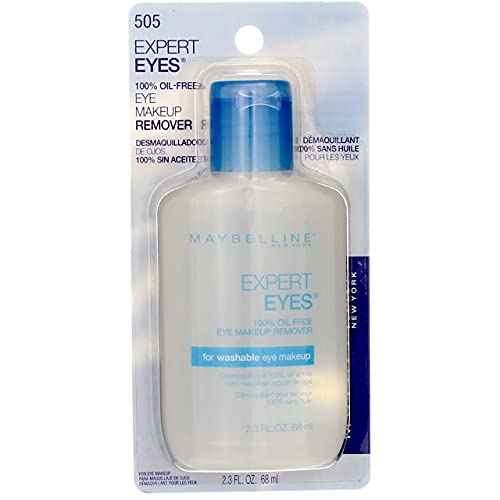 Maybelline Expert Eyes 100% Oil Free Eye Make-Up Remover, 2.3 oz (Pack of 2)