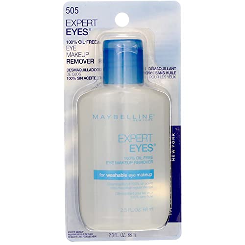 Maybelline Expert Eyes Oil-Free Eye Makeup Remover, 2.3 oz (Pack of 2)