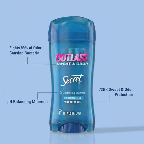 Secret Outlast Antiperspirant Deodorant for Women, 72hr Protection