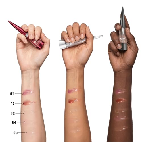 W3W Natural Lip Plumper Gloss - Hydrating & Volumizing Oil