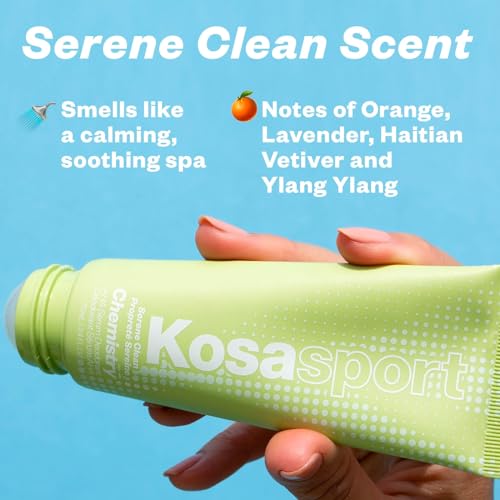 AHA Serum Deodorant Roll-On for Sensitive Skin - Nourishing & Odor-Fighting