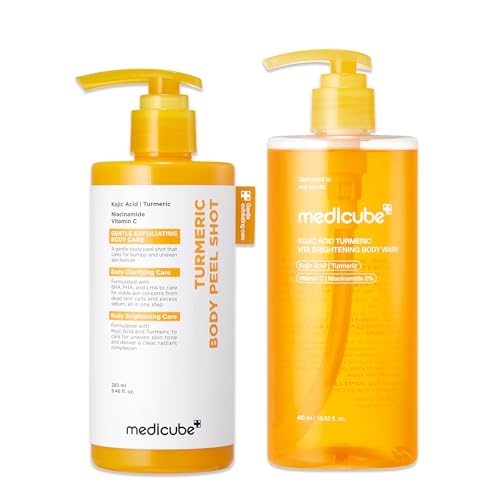 Medicube Kojic Acid Body Care Duo - Peel Shot & Body Wash