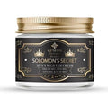 Genesis Solomon's Secret Men's Wild Yam Root Cream ? Organic Vitality Support, Non-Toxic Formula for Active Men ? Made in the USA, Safe & Gentle (2oz Jar)