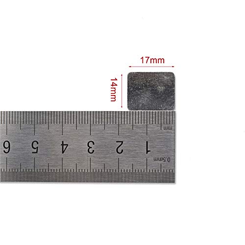 TUOKING 50 Pcs Metal Stickers for Magnetic Makeup Palettes