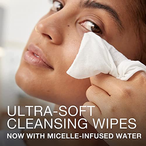 Neutrogena Makeup Remover Cleansing Towelette Singles, Daily Face Wipes to Remove Dirt, Oil, Makeup & Waterproof Mascara, Individually Wrapped, 20 ct (Pack of 3)