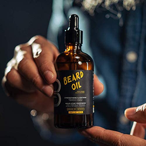 L3 Level 3 Beard Oil - Promotes Fast Beard Growth Soften and Restores Facial Hair - Level Three Scented Beard