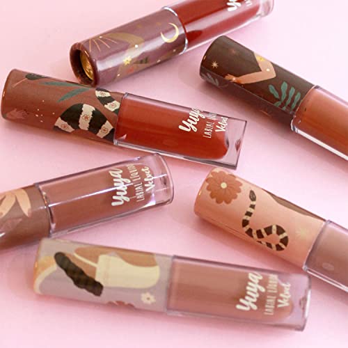 YuYa Cruelty-Free Lipstick - Long-Lasting, Intense Color with Velvet Finish & Exclusive Cap Design - A Must-Have for Any Look!