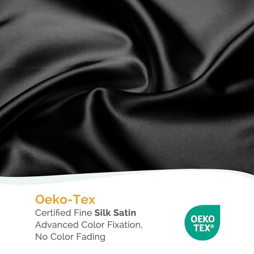 Silk Sleeping Bonnet with Tie Band for Braids & Locs