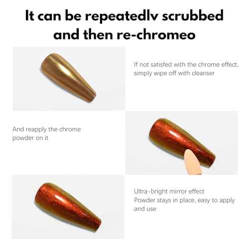 FZANEST Chrome Base Coat Gel Base Top Coat for Chrome Nail Powder 15ml No Wipe Clear Gel Nail Polish High Gloss Mirror Shine Long Lasting Easy Application Soak off DIY Home Salon Art Design