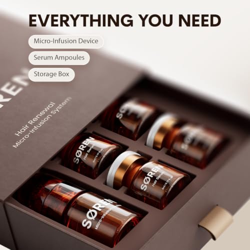 SØREN Micro Infusion Hair Renewal System with Peptide Serum