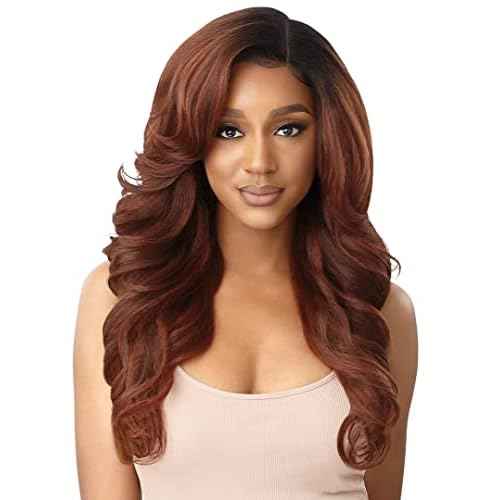 Outre Melted Hairline HD Lace Front Wig SELENE (DR2-Golden Amber)