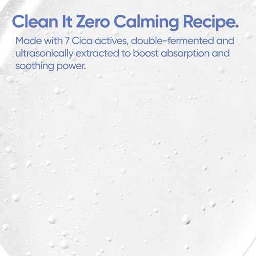 BANILA CO Clean It Zero Calming Gel Cleanser | Cica & Amino Acid Complex for Gentle Hydration | Vegan & Hypoallergenic | Korean Facial Cleanser for Sensitive Skin (200ml / 6.76 fl oz)
