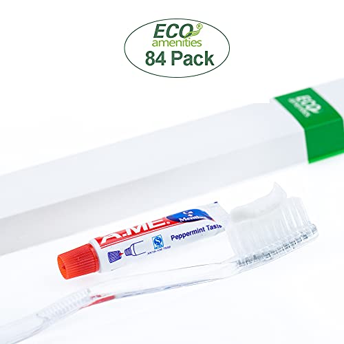 ECO Amenities Hotel Toiletry Kit - 84 Units, 5-Piece Set