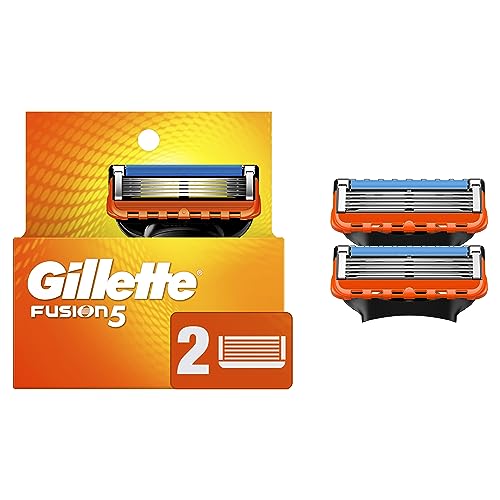 Gillette Fusion5 Razor Refills for Men – 2 Blade Cartridges