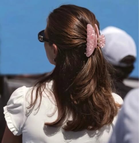 Sage Blush Hair Claw Clip 4" - Premium Acetate