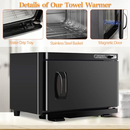 Hot Towel Warmer Cabinet 8L - Spa & Salon Heated Towel Caddy