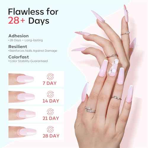 Modelones Acrylic Powder, Upgraded 4.23oz Crystal Clear Nail Acrylic Powder for Nail Art 3D Carving French Nails Extensions, Non-Yellowing, Gifts for Women