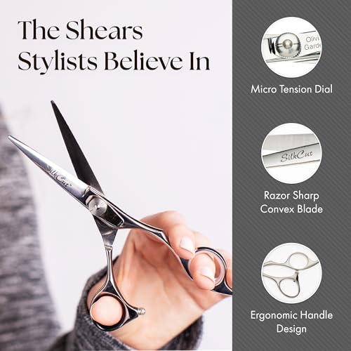 Olivia Garden SilkCut Professional Shears & Thinner Case