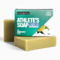 Athlete¡¯s Soap ? Ice Cold Mint-Eucalyptus Citrus Bar | Intense Cooling Clean | Shea Butter, Natural Oils | 4oz | Post-Workout Body Soap for Athletes | Made in USA