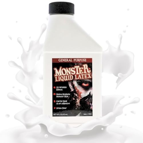 Monster Liquid Latex - Clear Drying Special Effects Makeup