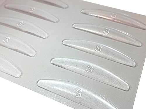 Self-Adhesive Lash Lift Rods Size S – 5 Pairs Reusable Silicone