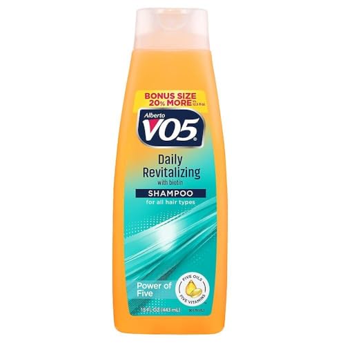 Alberto VO5 Daily Revitalizing Shampoo 15 oz (Pack of 6)