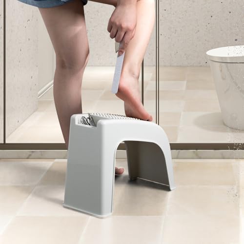 Shower Foot Rest for Shaving Legs - Non-Slip Pedicure Stool
