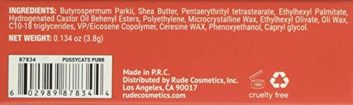 RUDE Pussycat's Purr Lip Primer - Lightweight Formula