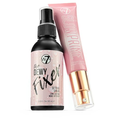W7 The Fixer Glow Set - Primer & Setting Spray Duo
