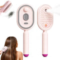 Electric Steam Hair Brush with Red Light & Mist Spray