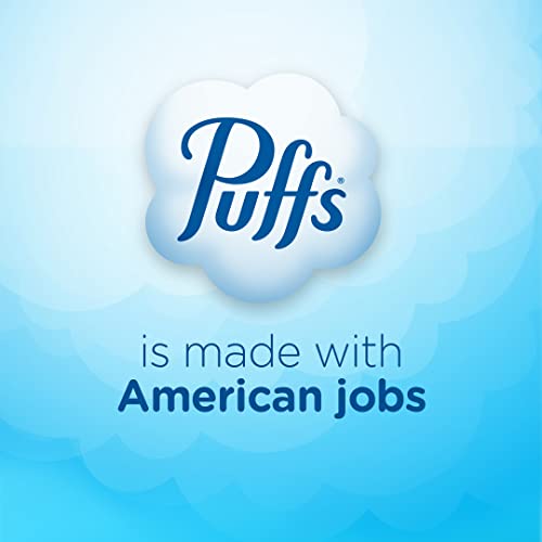 Puffs Ultra Soft Facial Tissues, 24 Family Boxes, 124 Tissues per Box