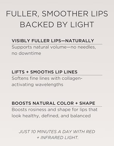 IR Lip Volume Pro - Red Light Therapy Device for Fuller Lips