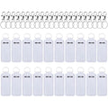 Duufin 20-Pack Chapstick Keychain Holders with Metal Clips