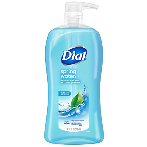 Dial Body Wash, Spring Water, 32 Fluid Ounces & Body Wash, Pamper & Indulge, Silk & Magnolia, 32 fl oz & Body Wash, Calm & Soothe Lavender & Jasmine Scent, 32 fl oz
