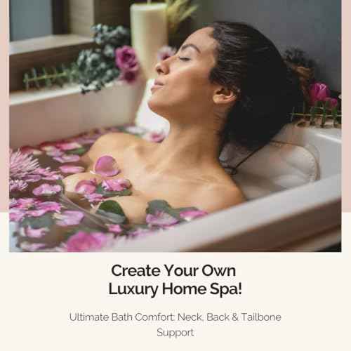 Our Full Body Bath Pillow - Ideal Bathtub Accessory for Relaxing Bath Gifts for Women