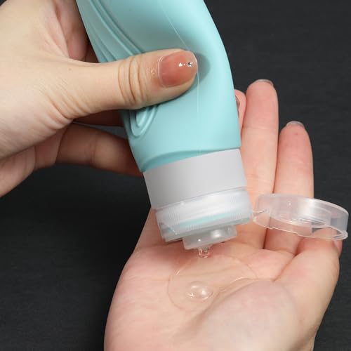 Travel Bottles 5 Pack, 3oz TSA Approved Leakproof Toiletry Containers