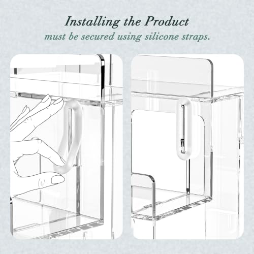 4-Tier Acrylic Nail Polish Organizer Rack